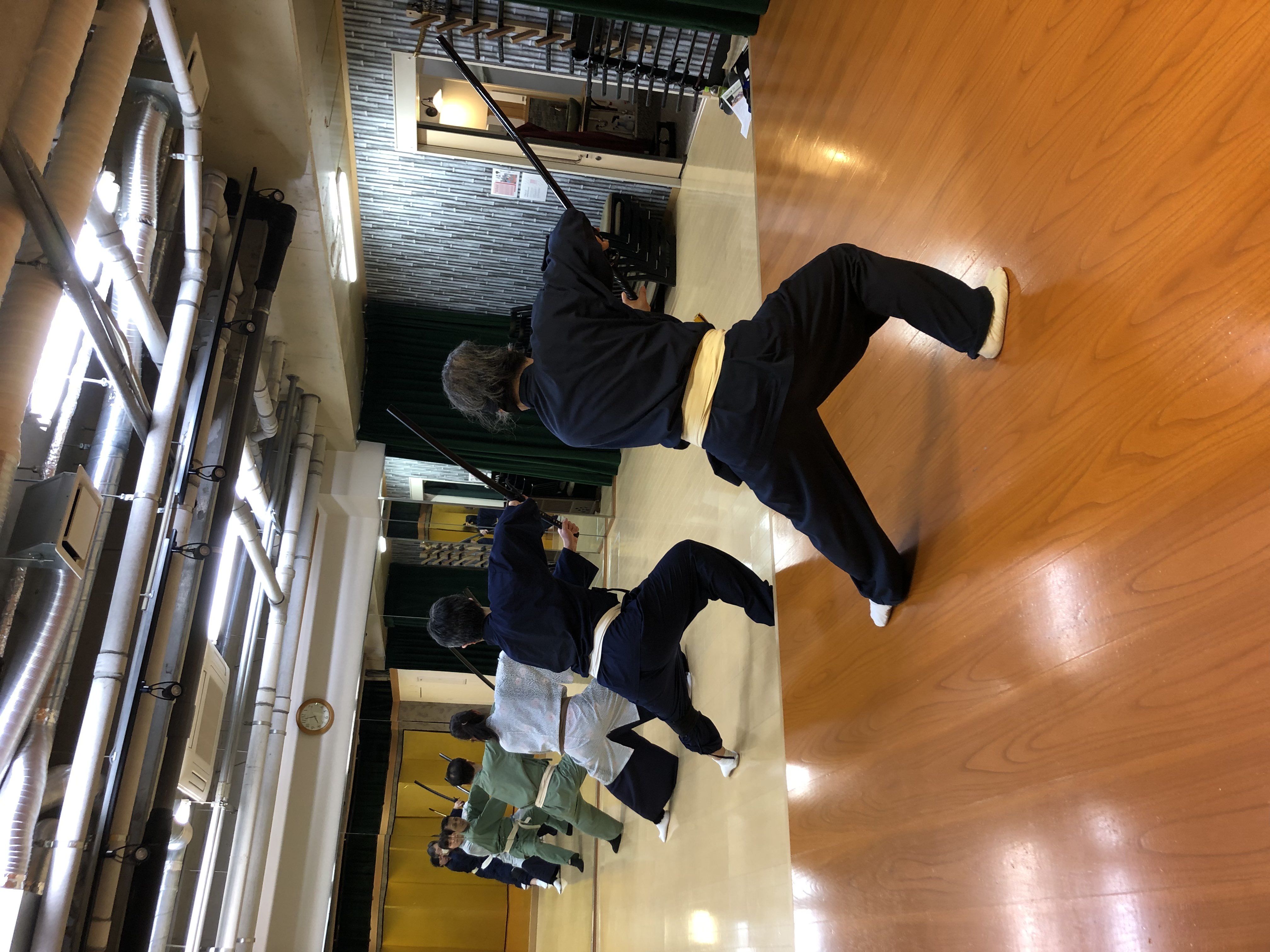 剣舞の基礎体験